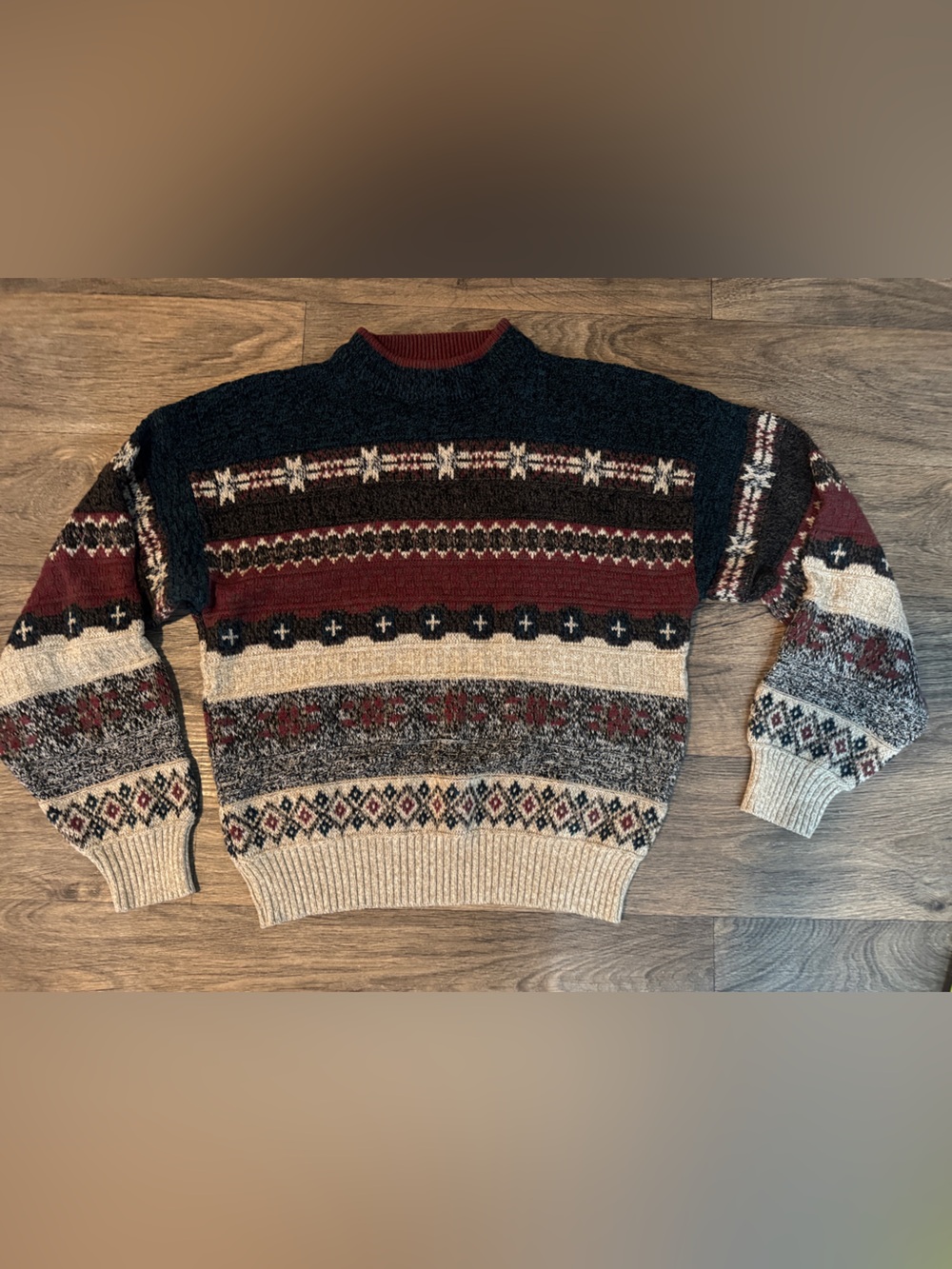 Expressions vintage Crewneck Sweater grandpacore 80s 90s